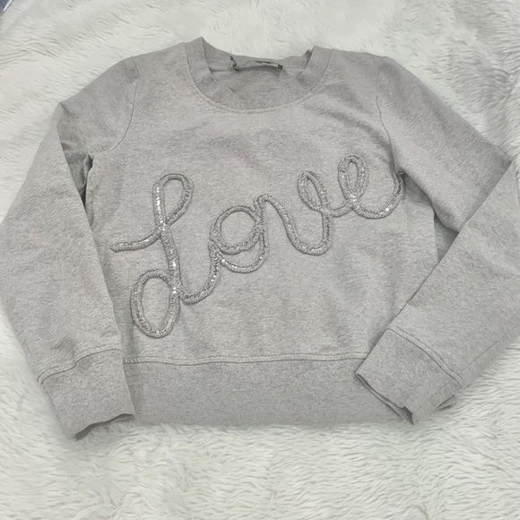 Love Moschino Embroidered Love Grey Sweater - Picture 15 of 15